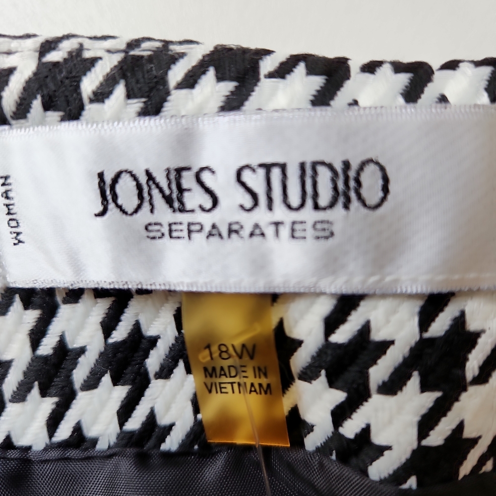 JONES STUDIO Houndstooth skirt NWT - Picture 5 of 6